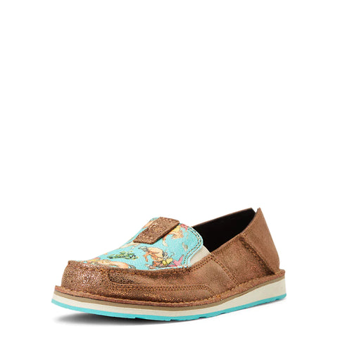 ARIAT Women's Cruiser Copper Metallic/Bucking Turq