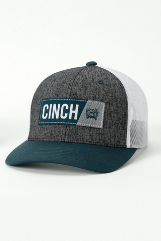 Cinch Cap Trucker Black/Teal MCC0660613