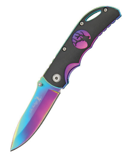 Elk Ridge Rainbow Linerlock Pocket Knife