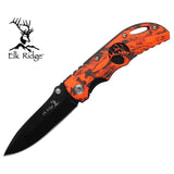 Elk Ridge Red Camo Linerlock Pocket Knife