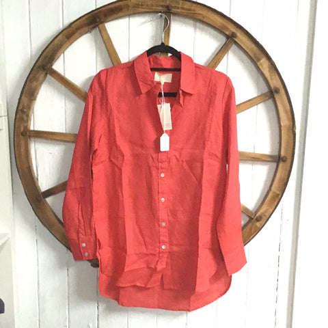 O&J Natural Linen Shirt