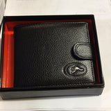 Australia Brand Mens Black Leather Wallet