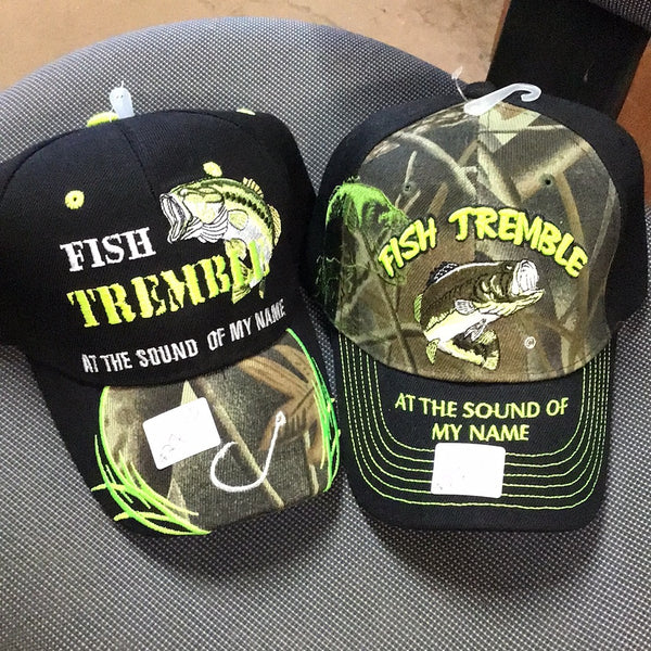 Fish tremble At The Sound Of My Name Cap