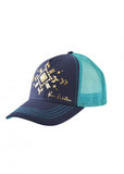  PRODUCT DETAILS  Colour: NAVY/AQUA Features: ONE SIZE Fabric: Main: 100% Cotton Mesh: 100% Polyester