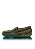 Twisted X Women's Casual Driving Moc Turquoise